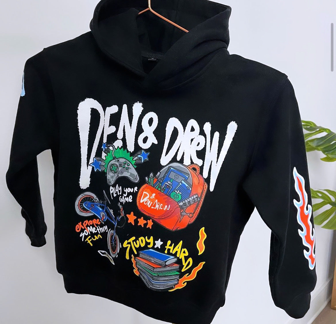 “Work Hard Play Harder Hoodie”